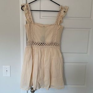Cream Forever 21 Dress NWT